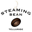 Steaming Bean Coffee Logo